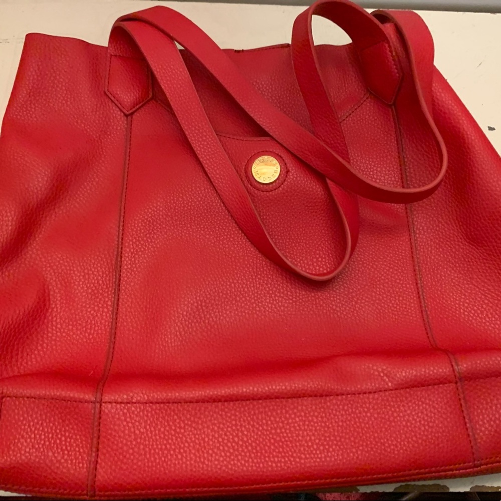 Bright red Steve Madden bag